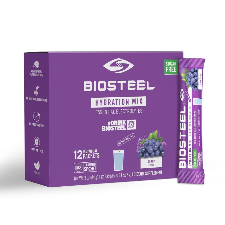 BioSteel Hydration Mix Single Serving Packets Product